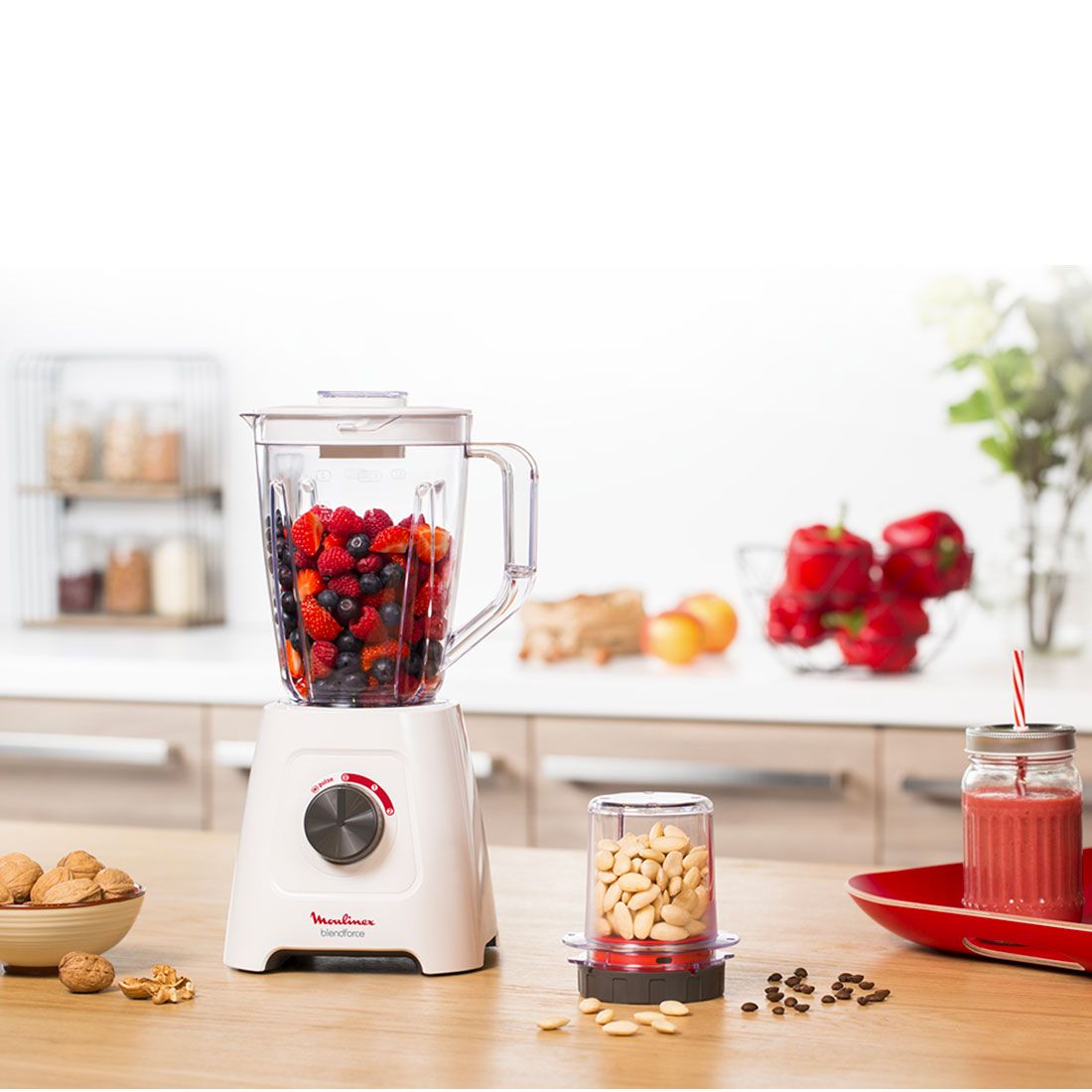 MIXEUR BLENDER – FORCE 2L – 600W – MOULINEX LM422125