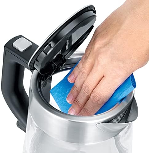 BOUILLOIRE ELECTRIQUE-1L-SEVERIN-EN INOX PAROI VITREE-2200W – Image 4