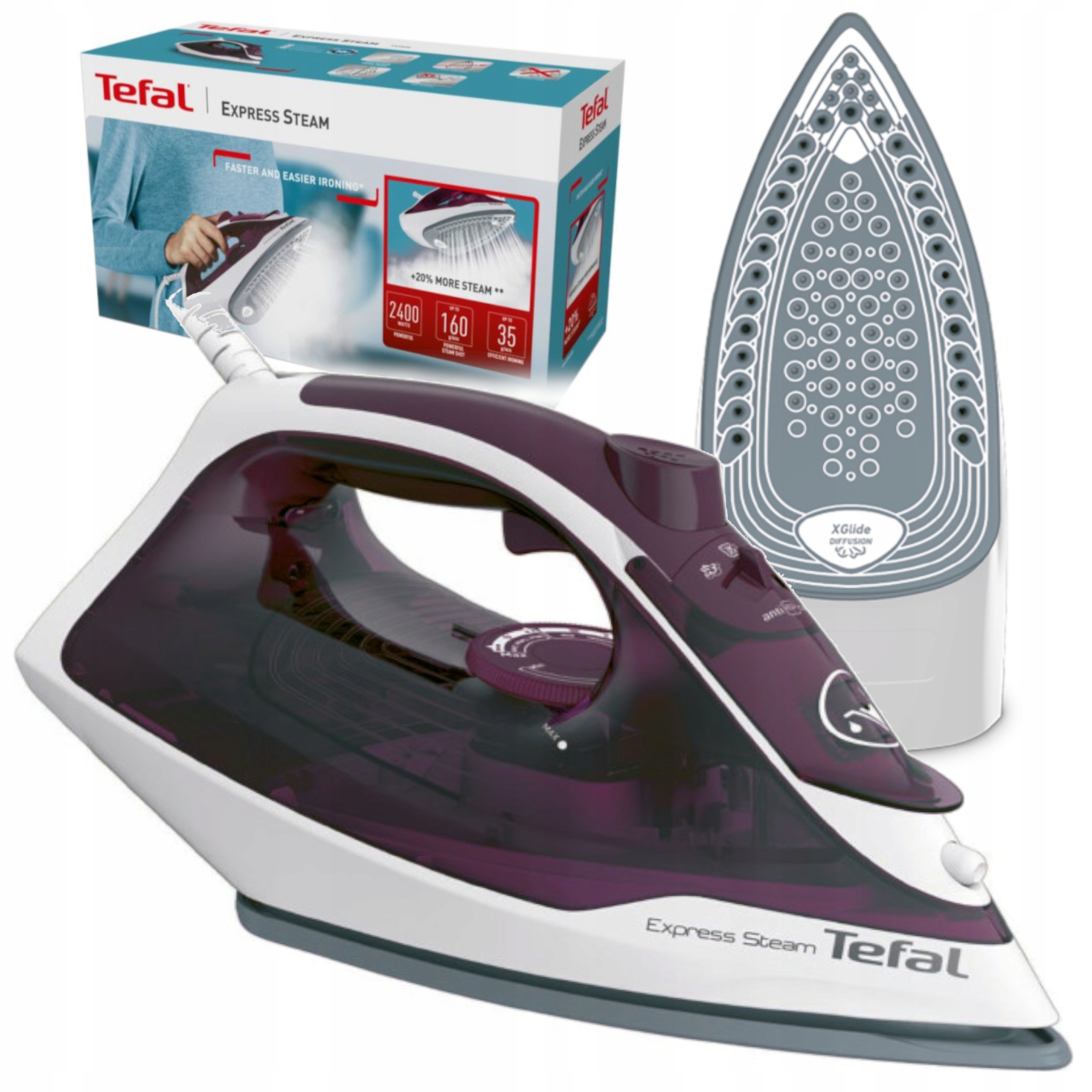Fer a repasser tefal express steam-2400w – Image 2