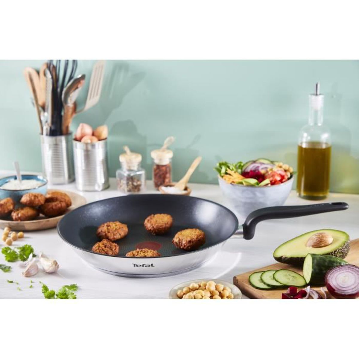 POELE TEFAL 20CM PRIMARY INOX – Image 2