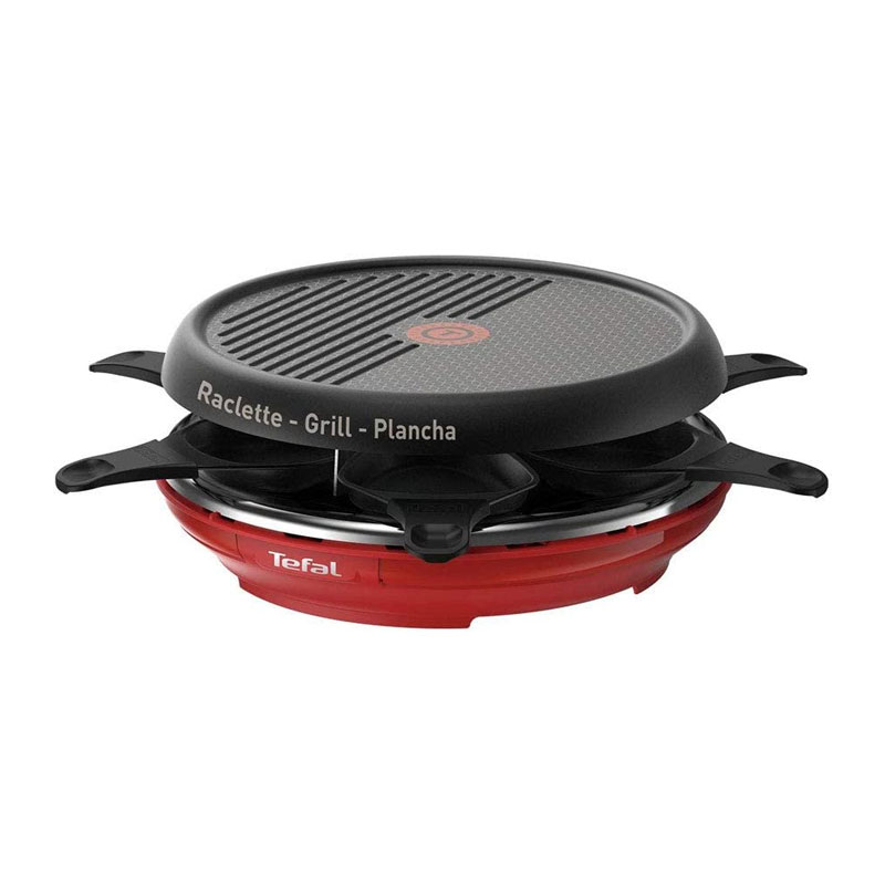Appareil a raclette/grill/plancha tefal colormania 6 personnes 850w – Image 5