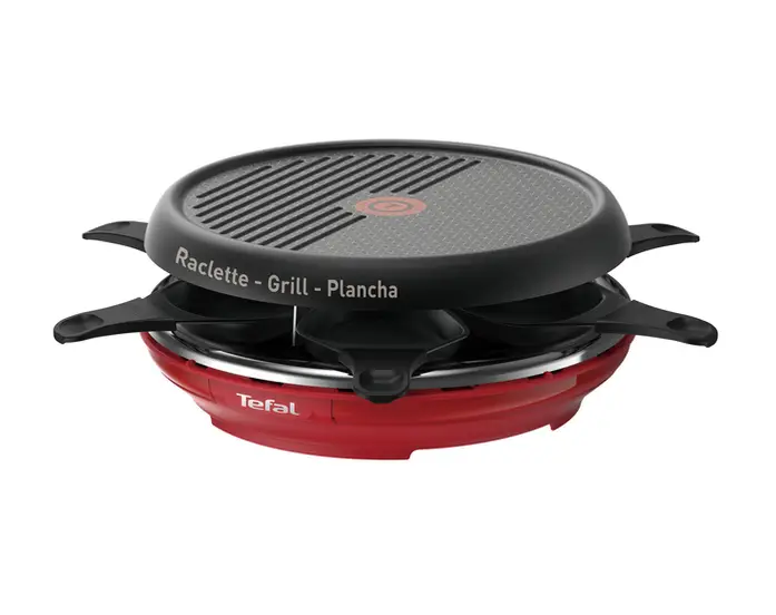 Appareil a raclette/grill/plancha tefal colormania 6 personnes 850w – Image 3